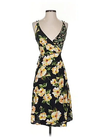 Pre-owned Topshop Cocktail Dress In Black