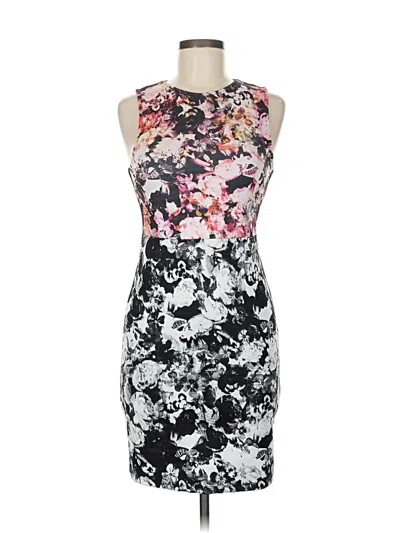 Pre-owned Topshop Cocktail Dress In Black