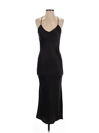 Pre-owned Topshop Cocktail Dress In Black