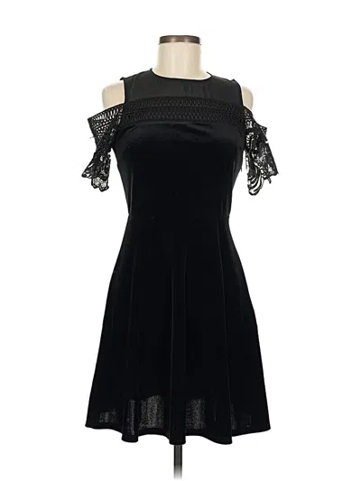 Pre-owned Topshop Cocktail Dress In Black