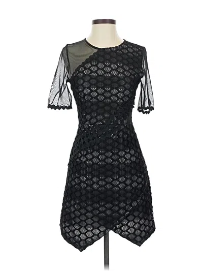 Pre-owned Topshop Cocktail Dress In Black