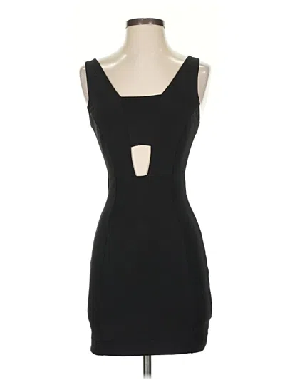 Pre-owned Topshop Cocktail Dress In Black