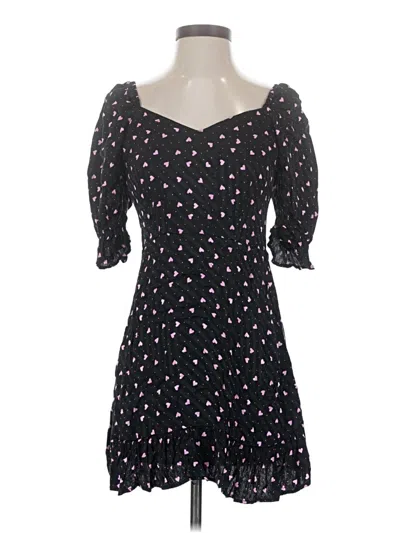 Pre-owned Topshop Cocktail Dress In Black