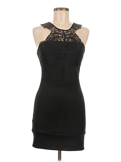 Pre-owned Topshop Cocktail Dress In Black