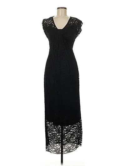 Pre-owned Topshop Cocktail Dress In Black