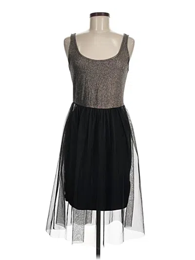Pre-owned Topshop Cocktail Dress In Black