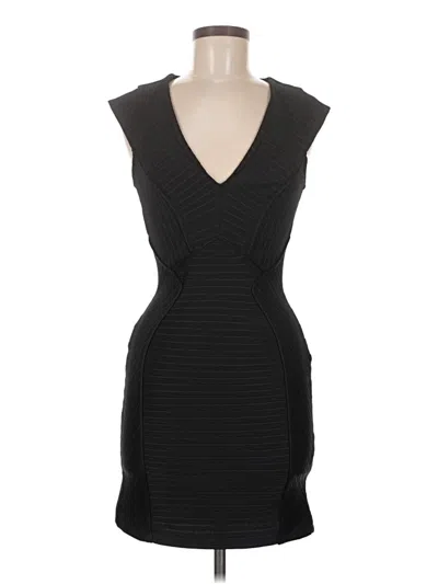 Pre-owned Topshop Cocktail Dress In Black