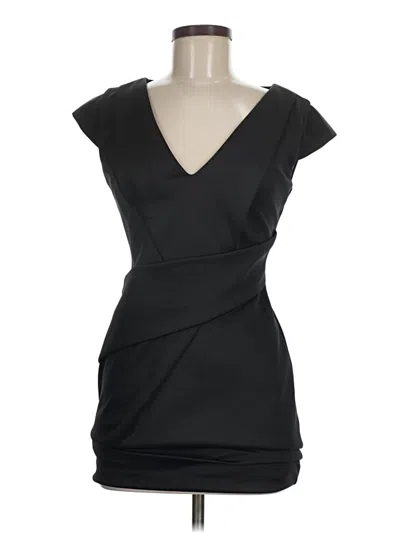 Pre-owned Topshop Cocktail Dress In Black