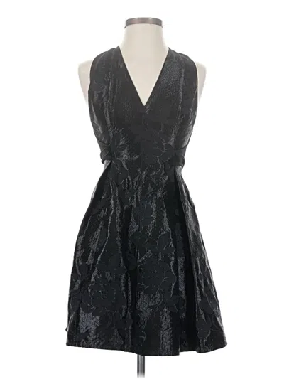 Pre-owned Topshop Cocktail Dress In Black