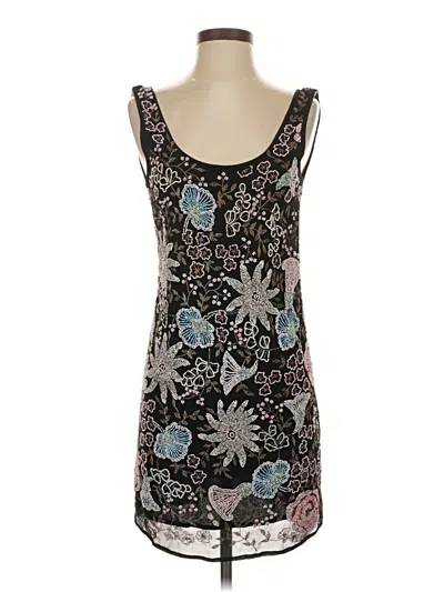 Pre-owned Topshop Cocktail Dress In Black