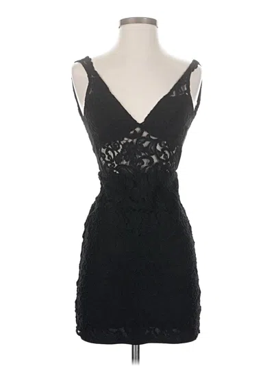 Pre-owned Topshop Cocktail Dress In Black