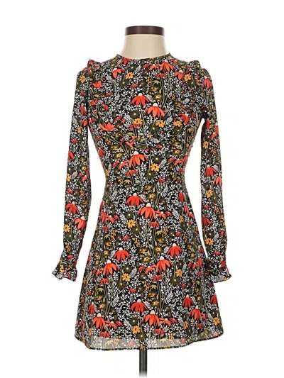 Pre-owned Topshop Cocktail Dress In Black