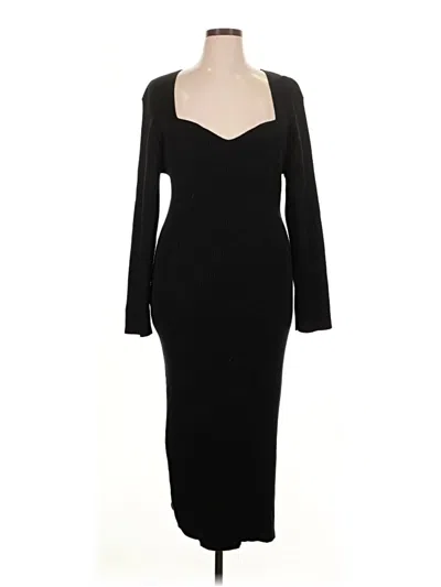 Pre-owned Topshop Cocktail Dress In Black