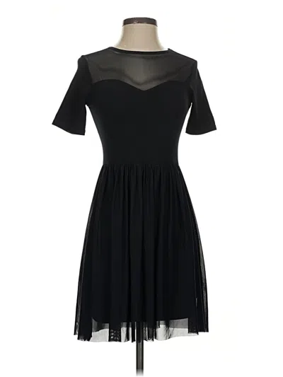 Pre-owned Topshop Cocktail Dress In Black