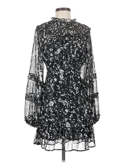 Pre-owned Topshop Cocktail Dress In Black