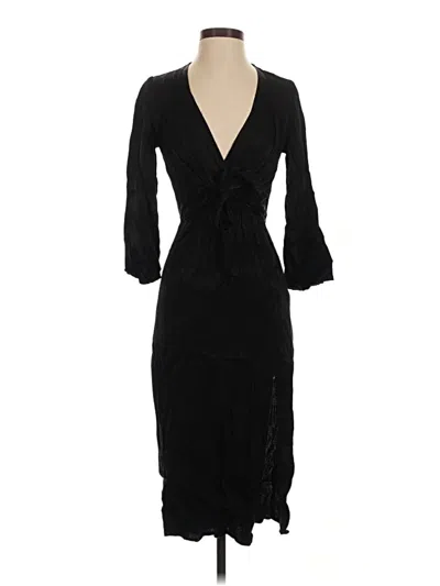 Pre-owned Topshop Cocktail Dress In Black