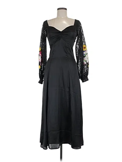 Pre-owned Topshop Cocktail Dress In Black