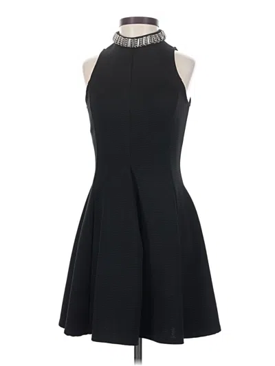 Pre-owned Topshop Cocktail Dress In Black