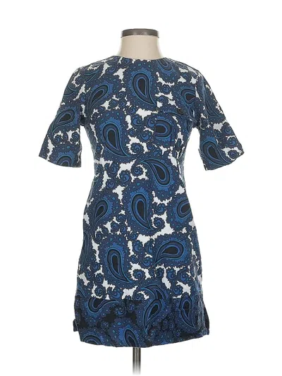 Pre-owned Topshop Cocktail Dress In Blue