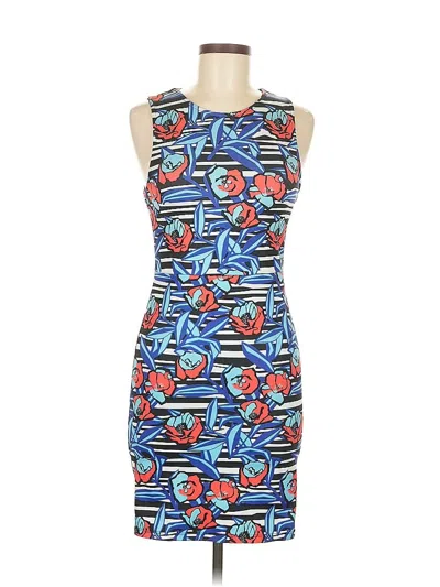 Pre-owned Topshop Cocktail Dress In Blue