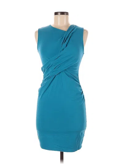 Pre-owned Topshop Cocktail Dress In Blue