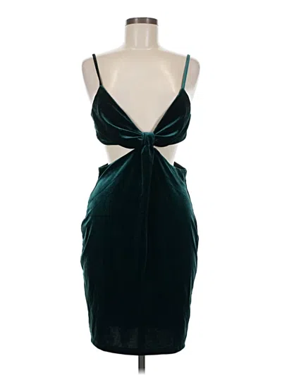 Pre-owned Topshop Cocktail Dress In Blue