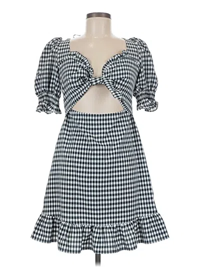 Pre-owned Topshop Cocktail Dress In Blue
