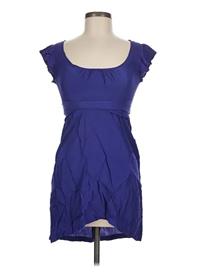 Pre-owned Topshop Cocktail Dress In Blue