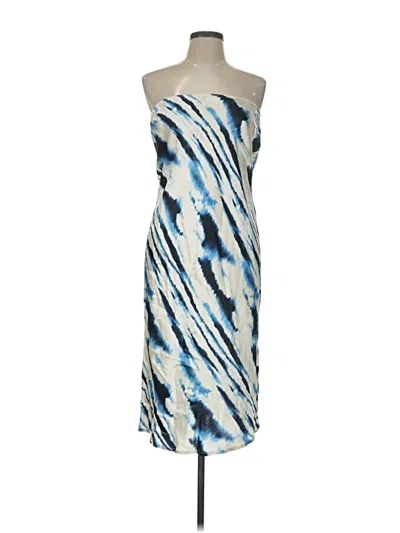Topshop Cocktail Dress In Blue