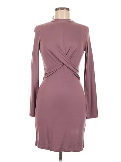 Pre-owned Topshop Cocktail Dress In Burgundy
