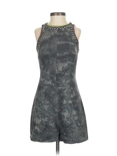 Pre-owned Topshop Cocktail Dress In Gray