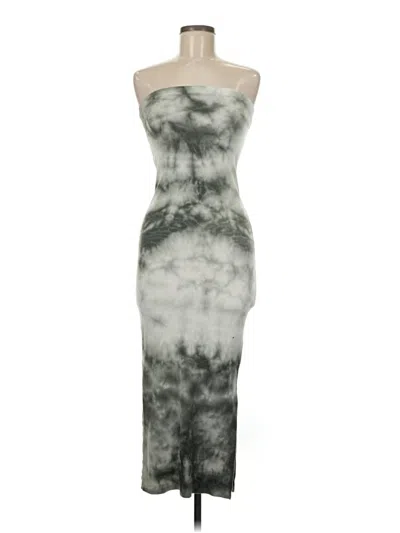 Pre-owned Topshop Cocktail Dress In Gray