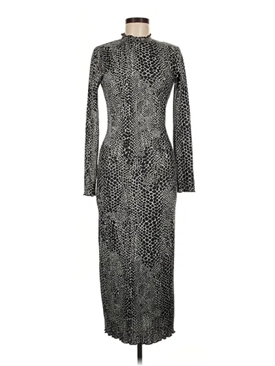 Pre-owned Topshop Cocktail Dress In Gray