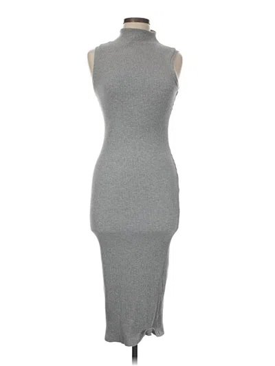 Pre-owned Topshop Cocktail Dress In Gray