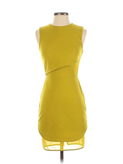 Pre-owned Topshop Cocktail Dress In Green