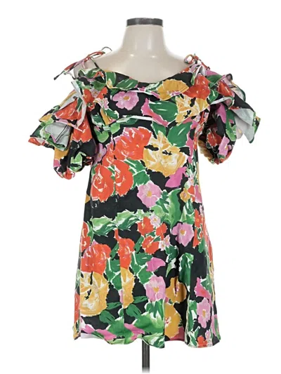 Pre-owned Topshop Cocktail Dress In Green