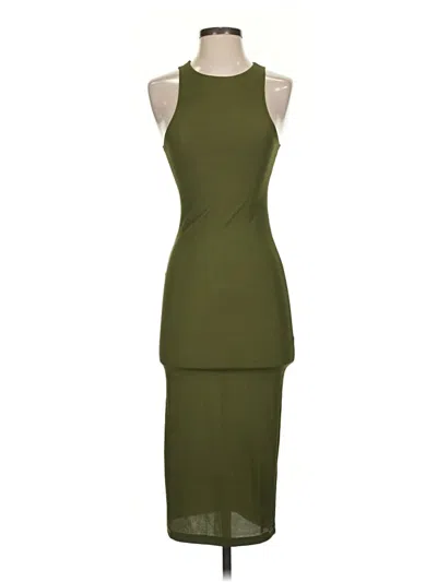Pre-owned Topshop Cocktail Dress In Green