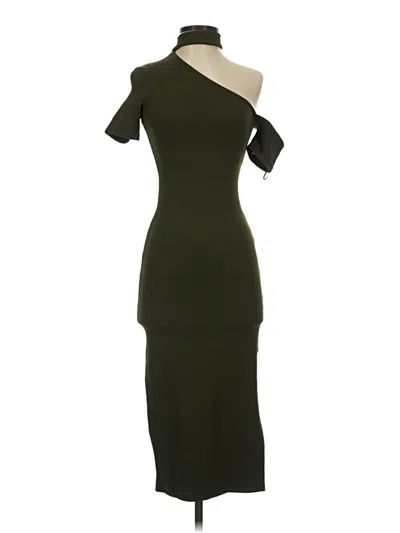 Pre-owned Topshop Cocktail Dress In Green