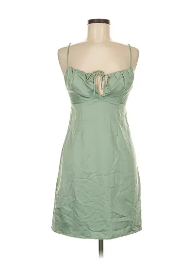 Pre-owned Topshop Cocktail Dress In Green