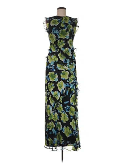 Pre-owned Topshop Cocktail Dress In Green