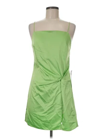 Pre-owned Topshop Cocktail Dress In Green