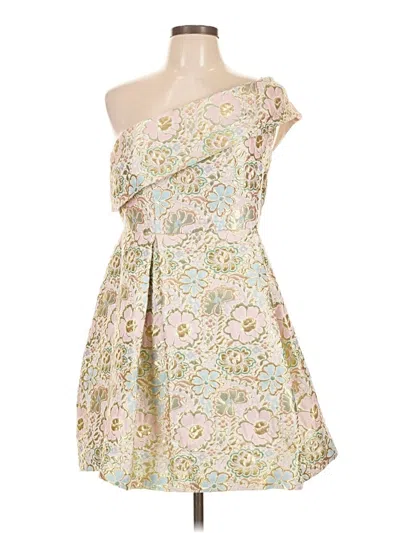 Pre-owned Topshop Cocktail Dress In Ivory