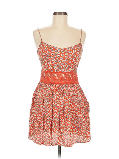 Pre-owned Topshop Cocktail Dress In Orange