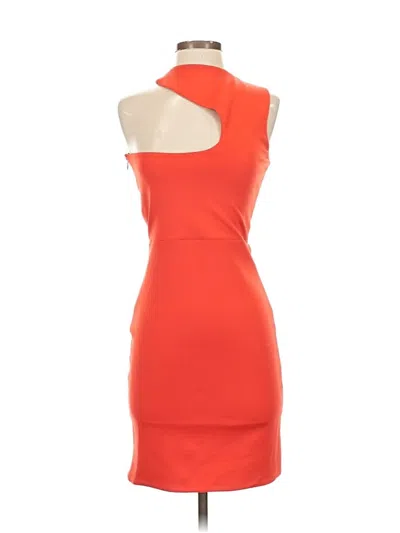 Pre-owned Topshop Cocktail Dress In Orange