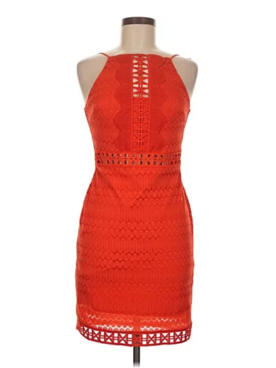 Topshop Cocktail Dress In Orange