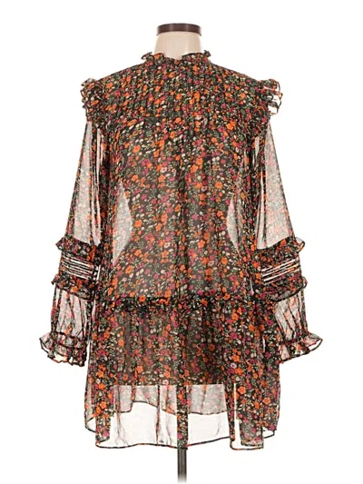 Pre-owned Topshop Cocktail Dress In Orange