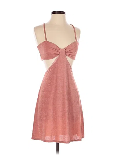 Pre-owned Topshop Cocktail Dress In Pink