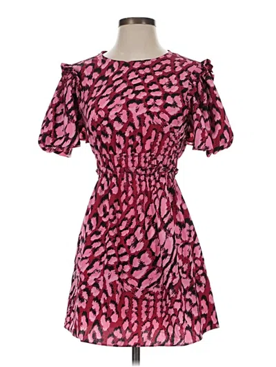 Pre-owned Topshop Cocktail Dress In Pink