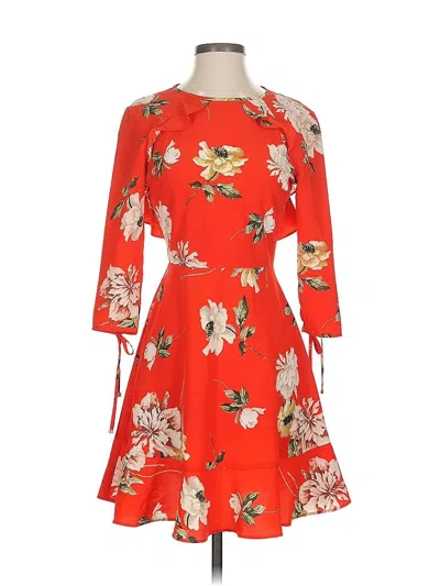 Pre-owned Topshop Cocktail Dress In Red