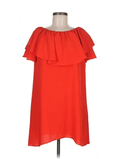 Pre-owned Topshop Cocktail Dress In Red